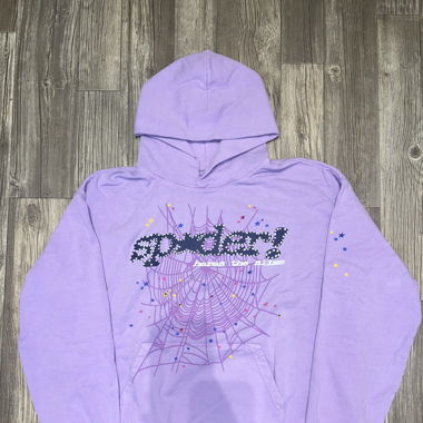 Spider purple hoodie