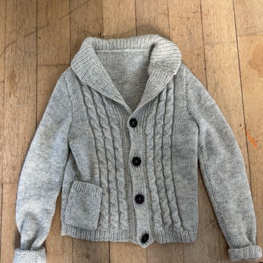 Woll-Cardigan