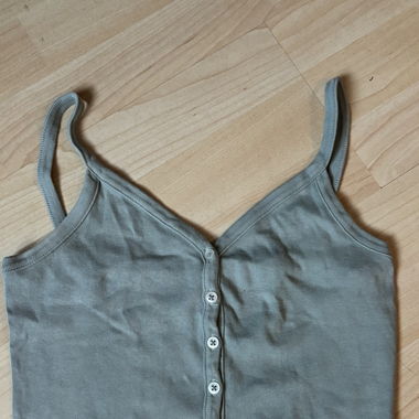 Grünes Croptop