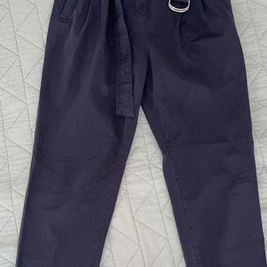 BOSS Marineblaue Hose