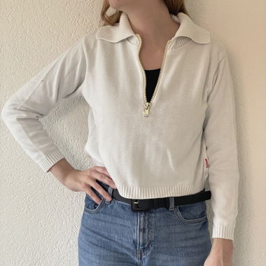 Pull blanc Coca-Cola