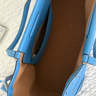 Sac à main de créateur bleu