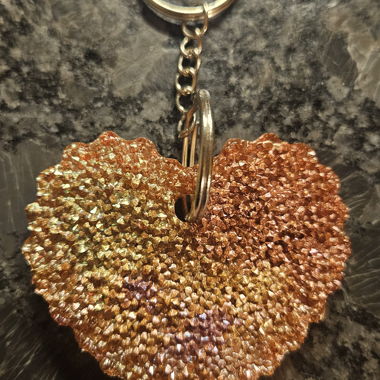 Worry Stone Porte-clés Apaisant – Effet Diamant 