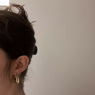 Boucles d’oreille torsadées 