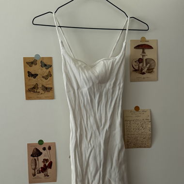 Weisses Sommerkleid