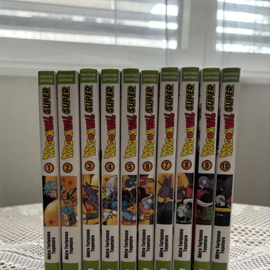 Lot 10 mangas Dragon Ball Super (VF) parfait état