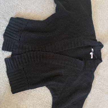 Black Knit Sweater