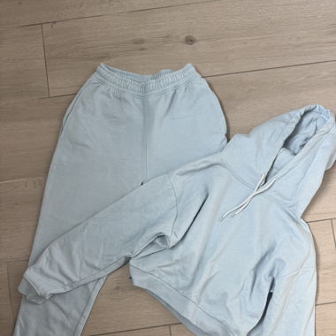 ensemble jogging bleu clair 