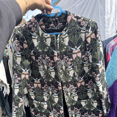 Blazerjacke Art Deco Motiv