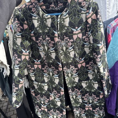 Blazerjacke Art Deco Motiv