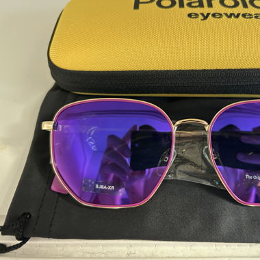 Polaroid Sonnenbrille Gold/Lila