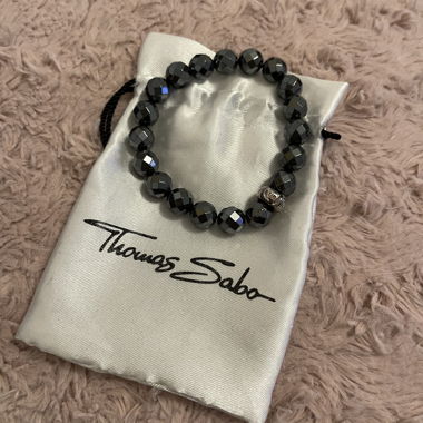 Bracciale Thomas Sabo con perle grigie
