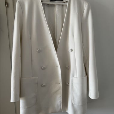 Blazer bianco Zara