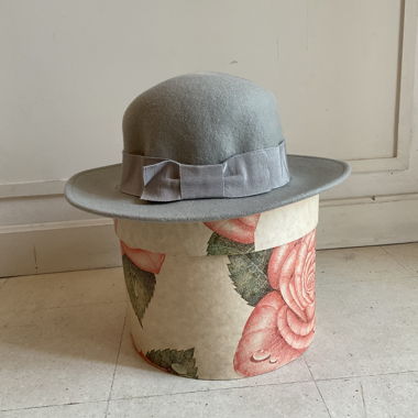 Light grey hat BORSALINO