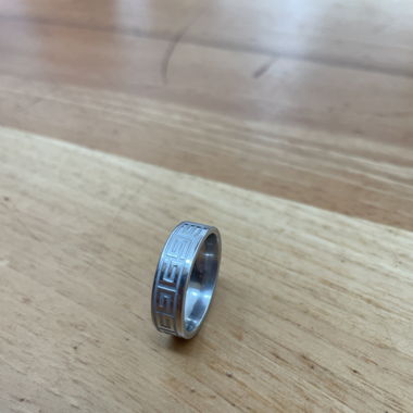 Edelstahl Siblerring