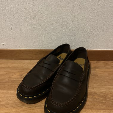 Brown Dr. Martens Loafers