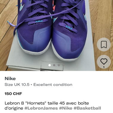 Nike LeBron 8 Hornets
