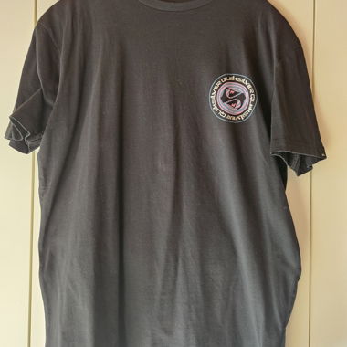 Black Quiksilver T‑Shirt with Print