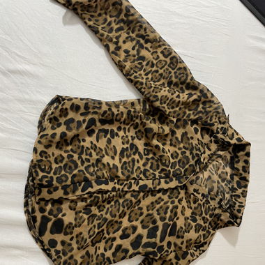 Leo patterned blouse