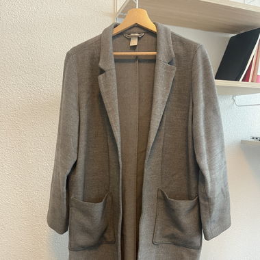 Wollmantel grau H&M