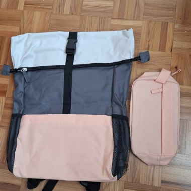 Backpack and pouch set new/Backpack