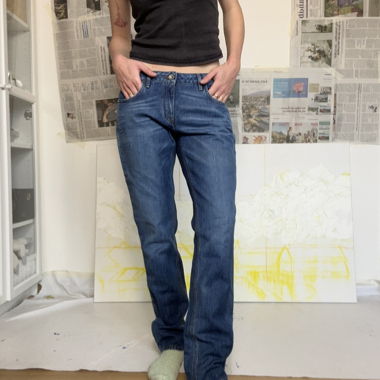 haikure vintage low waist jeans