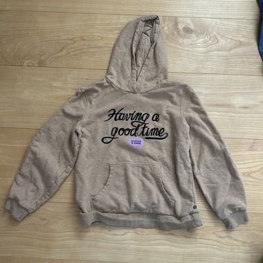 Beige Kids Hoodie