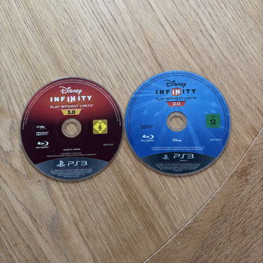 Disney Infinity PS3 Blu-ray Discs