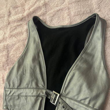 silbriges top