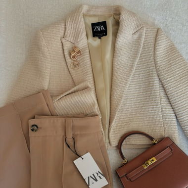 Blazer Beige Zara 