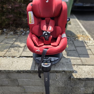 Joie i-Spin 360 Child Seat, Rotatable in Red