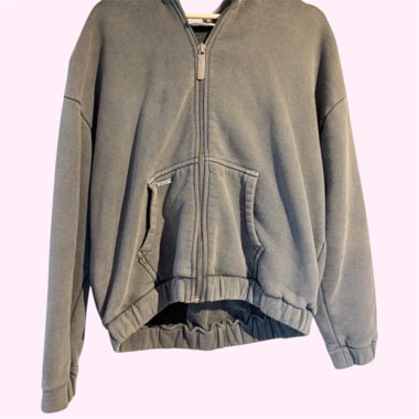 PESO Zip Hoodie RAWS “Grey”  (S)