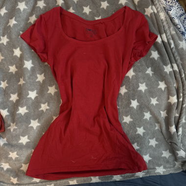 T-shirt da donna rosso