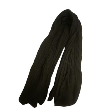 black long scarf