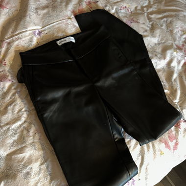 Bootcut-Lederhose