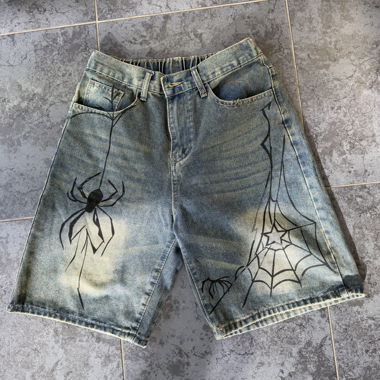 NoDok baggy jorts with Spider pallet