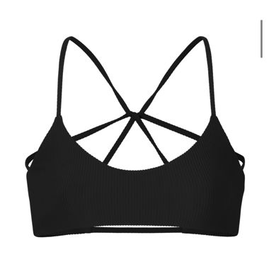 Haut de bikini femme neuf noir