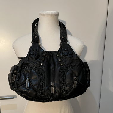 Vintage Black Shoulder/Handbag 
