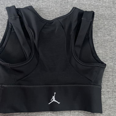 Black Jordan Sports Bra top crop top 
