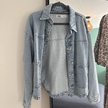 Zara Veste en denim Taille S