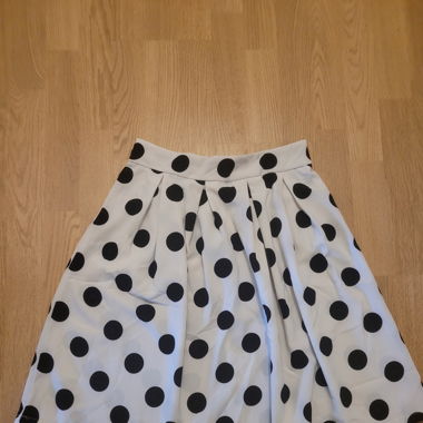 Rockabilly Rock schwarz/weiss gepunktet Gr. M