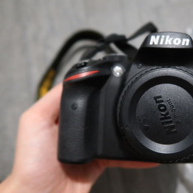 Nikon D3200 avec objectif VR 18 - 55 mm