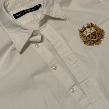 Ralph Lauren Oxford Shirt in White