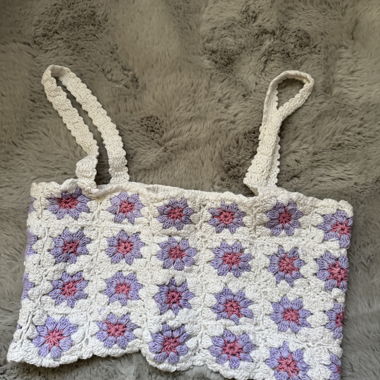 Lilac Crop Top