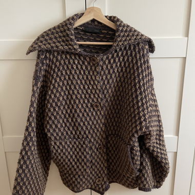 Cardigan Zara marrone