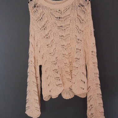 Maglione lavorato a maglia