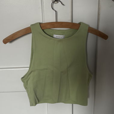 Grünes CropTop von Kookaï, XS