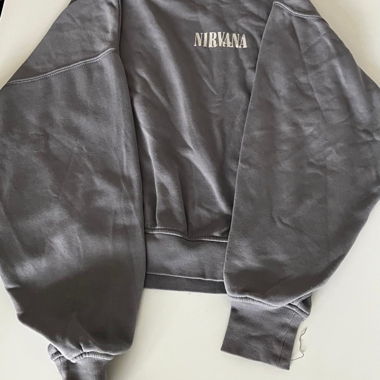 Felpa Nirvana grigia XXS