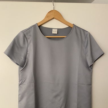 MaxMara Leisure kurzärmeliges Seidenhemd