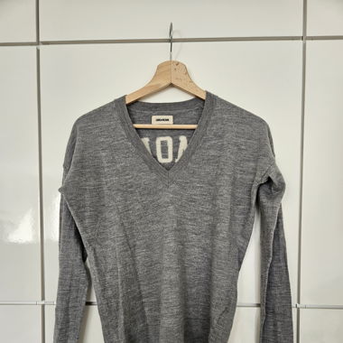 Zadig et Voltaire pull en laine Amour